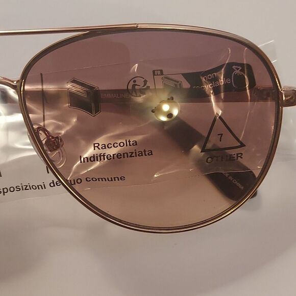 Kate Spade Rose Gold Pink Gradient Sunglasses - Picture 4 of 7